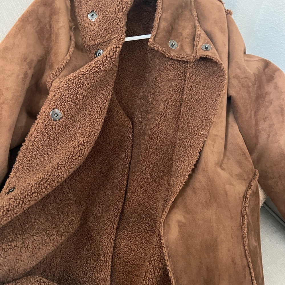 New Dark Camel Coat - image 6